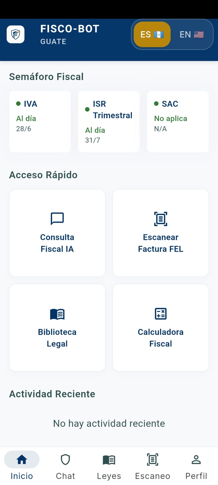 Panel de Fisco-Bot Guate